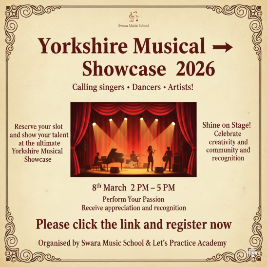 Yorkshire Musical Showcase 2026